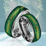 The Lord of the Rings 25th Anniversary Custom Alloy Ring – HOATT15108
