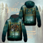 The Lord of the Rings 25th Anniversary 2026 3D Windbreaker Jacket – GNE4759