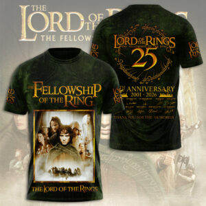 The Lord of the Rings 25th Anniversary 3D Apparel - TMTHU2607