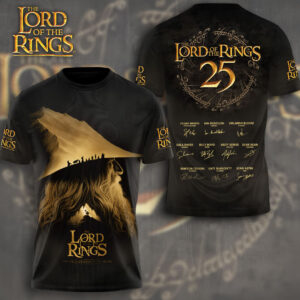 The Lord of the Rings 25th Anniversary 3D Apparel - TMTHU2606