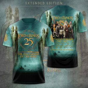 The Lord of the Rings 25th Anniversary 3D Apparel - TANTN19284