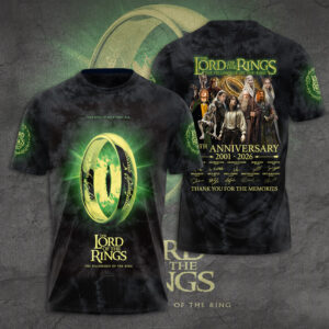 The Lord of the Rings 25th Anniversary 3D Apparel - TANTN19295