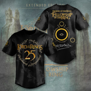 The Lord Of The Rings 25th Anniversary Baseball Jersey - TANTN19327