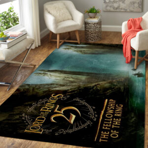 The Lord of The Rings 25th Anniversary Rectangular Rug - TANTN19308