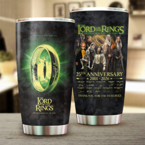 The Lord of the Rings 25th Anniversary Tumbler Cup - TANTN19296