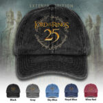 The Lord of the Rings 25th Anniversary Wash Denim Cap – TANTN19450