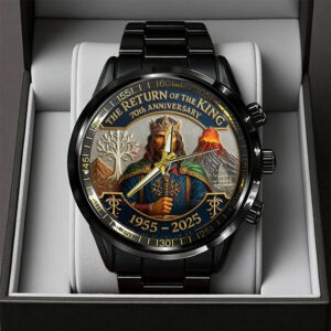 The Lord of the Rings Black Stainless Steel Watch - TANTN19317