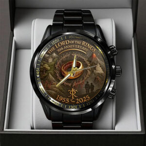The Lord of the Rings Black Stainless Steel Watch - TANTN19319