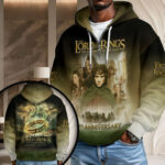 The Lord of the Rings 25th Anniversary 3D Unisex Waffle Hoodie – TMTHU2628