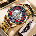 Top Gun 40th Anniversary 2026 Alloy Luxury Quartz Watch – TMTHU2873