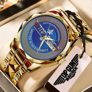 Top Gun 40th Anniversary Alloy Luxury Quartz Watch - TMTHU2975