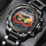 Top Gun 40th Anniversary Black Stainless Steel Watch – MAITM14237