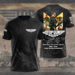 Top Gun 40th Anniversary 2026 3D Apparel - TANTN19377