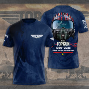 Top Gun 40th Anniversary 2026 3D Apparel - TANTN19379