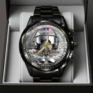 Top Gun 40th Anniversary 2026 Black Stainless Steel Watch - TANTN19726