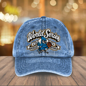 Toronto Blue Jays World Series 2025 Wash Denim Cap - TANTN19429