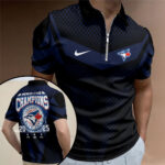 Toronto Blue Jays Zip Polo Shirt – TMTHU2461