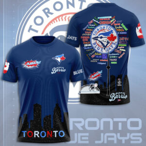 Toronto Blue Jays 3D Apparel - TMTHU2437
