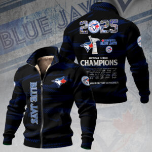 Toronto Blue Jays Thick Knit Fleece Jacket - TMTHU2376