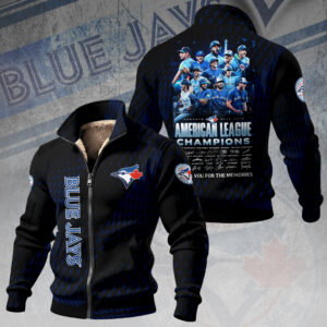 Toronto Blue Jays Thick Knit Fleece Jacket - TMTHU2460