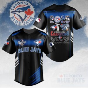 Toronto Blue Jays 2025 American League Champions Baseball Jersey - HOATT14999