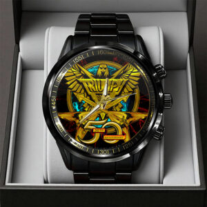 Triumph Band Black Stainless Steel Watch - GNE4790