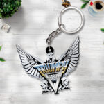 Triumph Band Custom Shape 2-sided Keychain – GNE4786