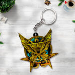 Triumph Band Custom Shape 2-sided Keychain – GNE4788