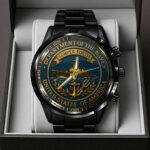 US Navy Black Stainless Steel Watch – TANTN19044