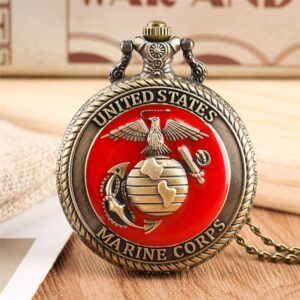 US Marine Corps Quartz Pocket Watch - MAITMDROP132