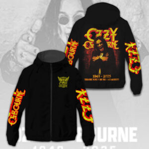 Ozzy Osbourne 3D Windbreaker Jacket - TMTHU2792