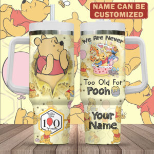 Personalized Winnie-the-Pooh 100th Anniversary 40oz Stanley Tumbler - TMTHU2981