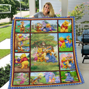 Winnie-the-Pooh 100th Anniversary Quilt Blanket - TMTHU2970