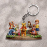 Winnie-the-Pooh 100th Anniversary Custom Shape 2-sided Keychain – TMTHU2947