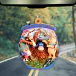Winnie-the-Pooh 100th Anniversary Custom shape 2-sided Acrylic Car Ornament – TMTHU2972