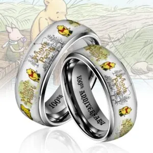 Winnie-the-Pooh 100th Anniversary Custom Alloy Ring - HOATT15370