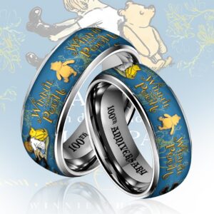 Winnie-the-Pooh 100th Anniversary Custom Alloy Ring - HOATT15374