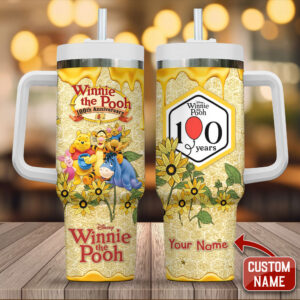 Personalized Winnie-the-Pooh 100th Anniversary 40oz Stanley Tumbler - TMTHU2895