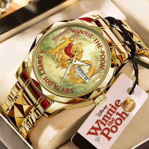 Winnie-the-Pooh 100th Anniversary Alloy Luxury Quartz Watch - TMTHU2891