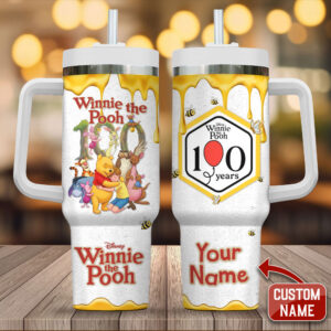 Personalized Winnie-the-Pooh 100th Anniversary 40oz Stanley Tumbler - TMTHU2922