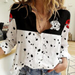 101 Dalmatians 65th Anniversary 3D Women Linen Shirt – TANTN20070
