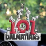 101 Dalmatians 65th Anniversary Custom shape 2-sided Acrylic Car Ornament – HOATT15546