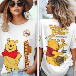 Winnie-the-Pooh 100th Anniversary 3D Apparel - TMTHU3060