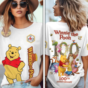 Winnie-the-Pooh 100th Anniversary 3D Apparel - TMTHU3078
