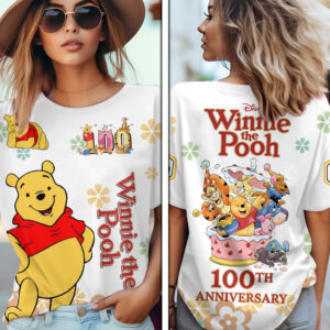 Winnie-the-Pooh 100th Anniversary 3D Apparel - TMTHU3093