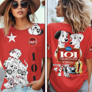 101 Dalmatians 65th Anniversary 3D Apparel - TMTHU3137