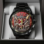 AC/DC Black Stainless Steel Watch – TANTN20553