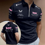 Alpine F1 Team 2025 Zip Polo Shirt – GNE4826