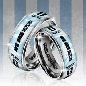 Argentina National Football Team 2026 World Cup Custom Alloy Ring - TANTN20719