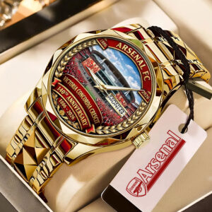 Arsenal FC 140th Anniversary Alloy Luxury Quartz Watch - MAITM14649